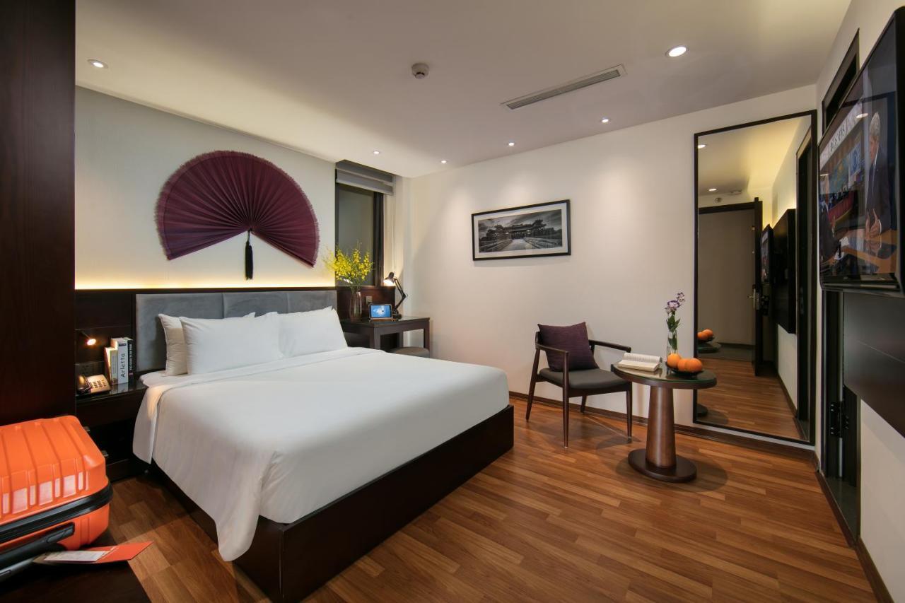 Hanoi Fiesta Hotel & Spa Bagian luar foto