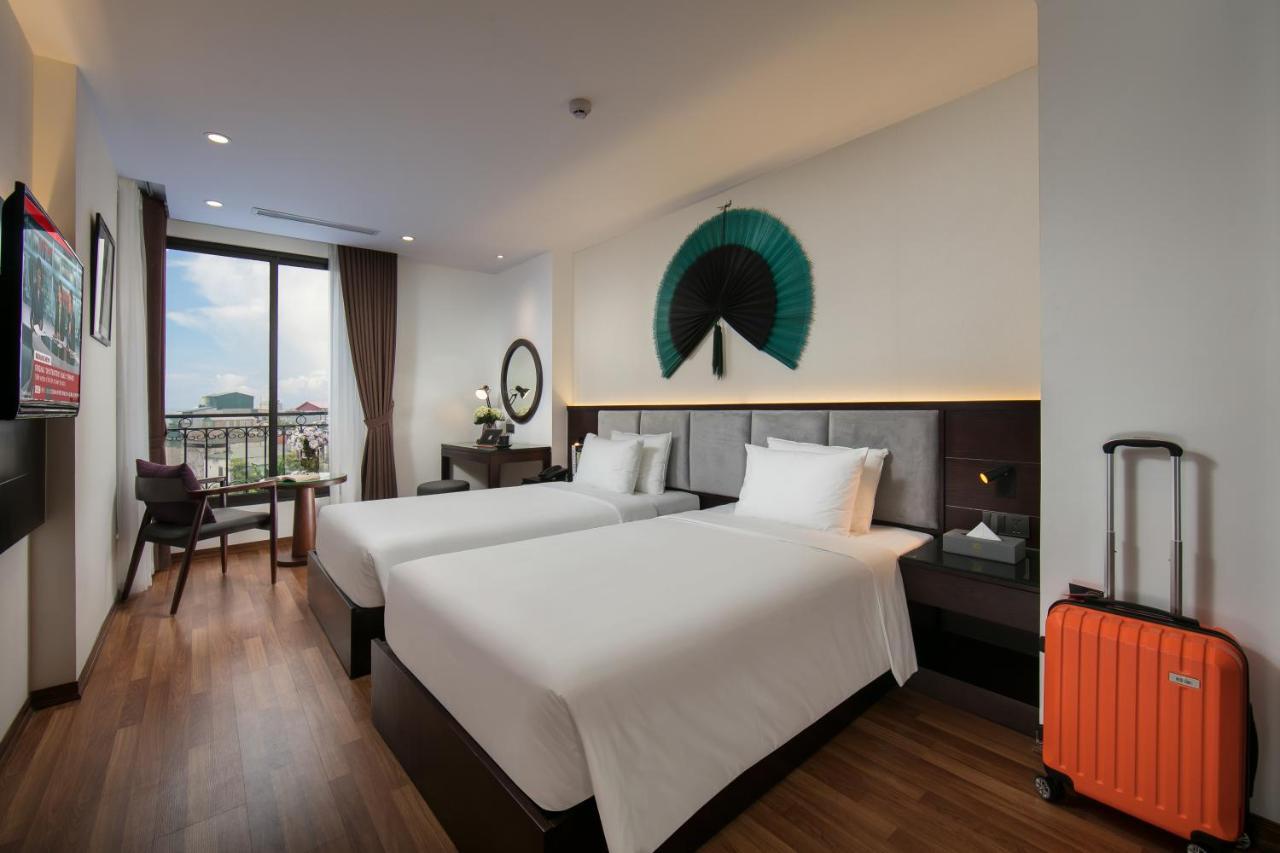 Hanoi Fiesta Hotel & Spa Bagian luar foto